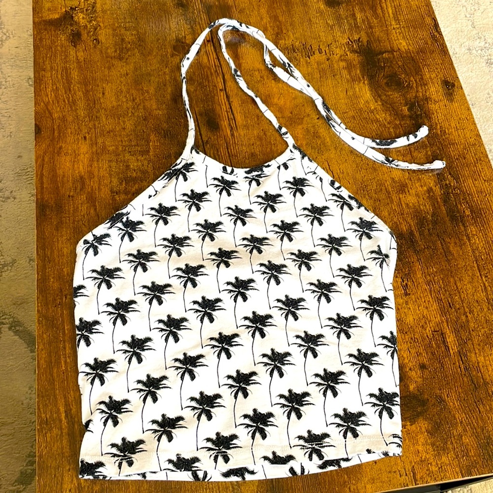 Halter crop top